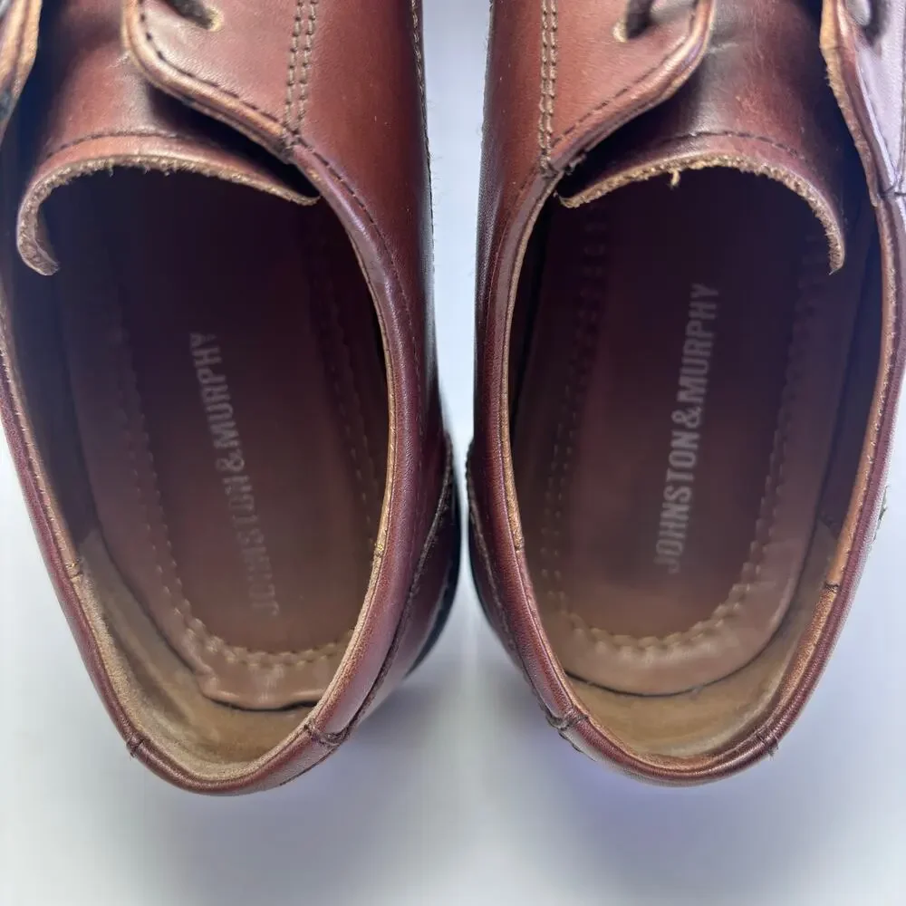 JOHNSTON & MURPHY Tabor Cap Toe Oxford Dress Shoes Men’s Size 8.5M